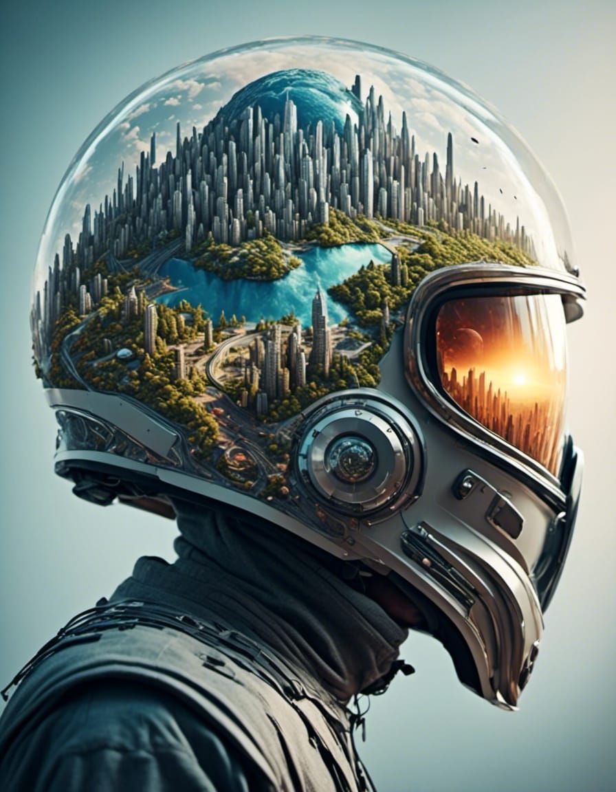 Earth helmet 