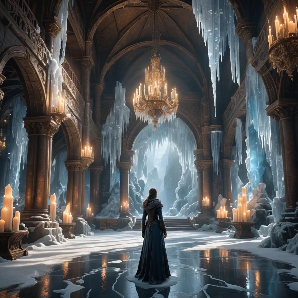 Inside the castle of Winter Solstice 