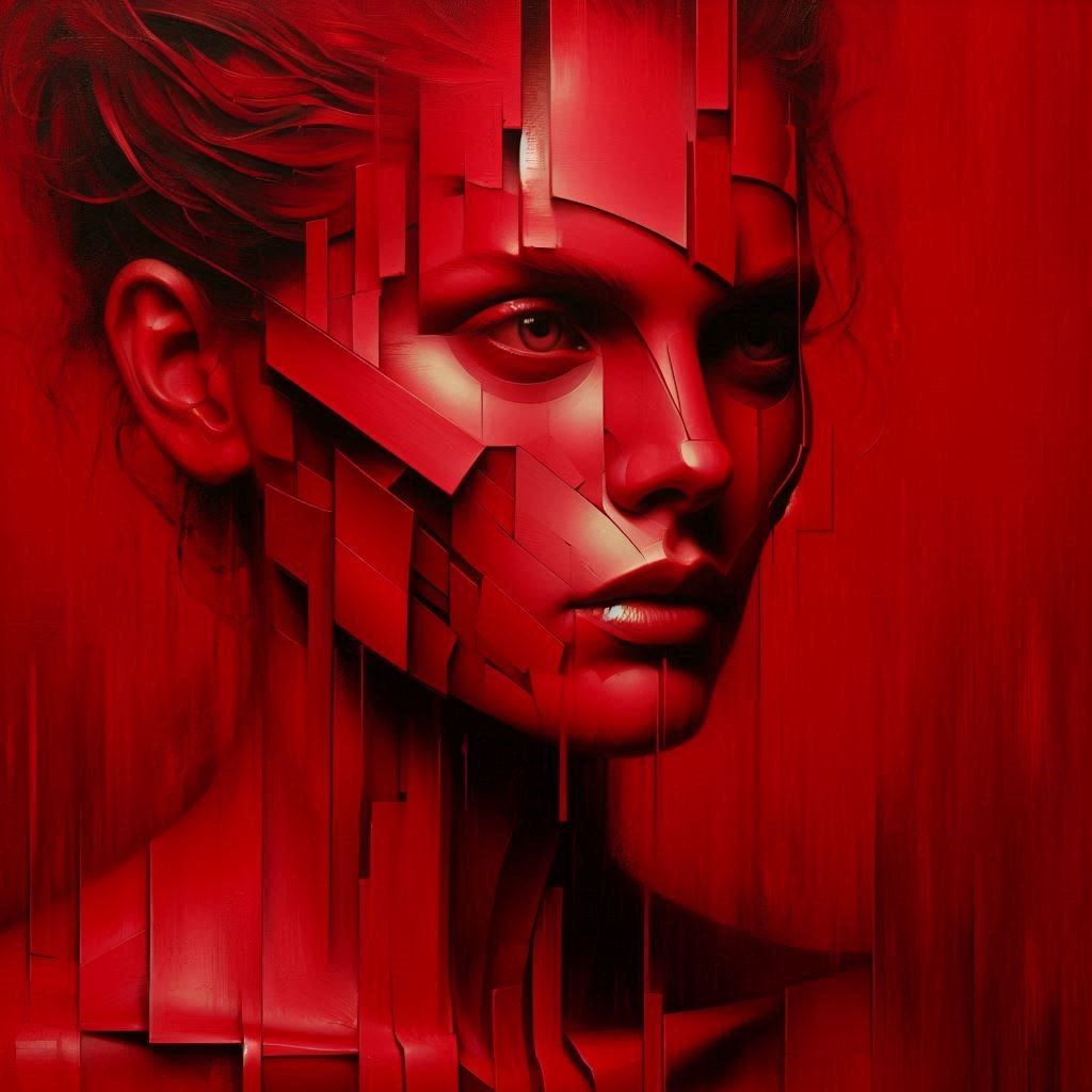 Red portrait