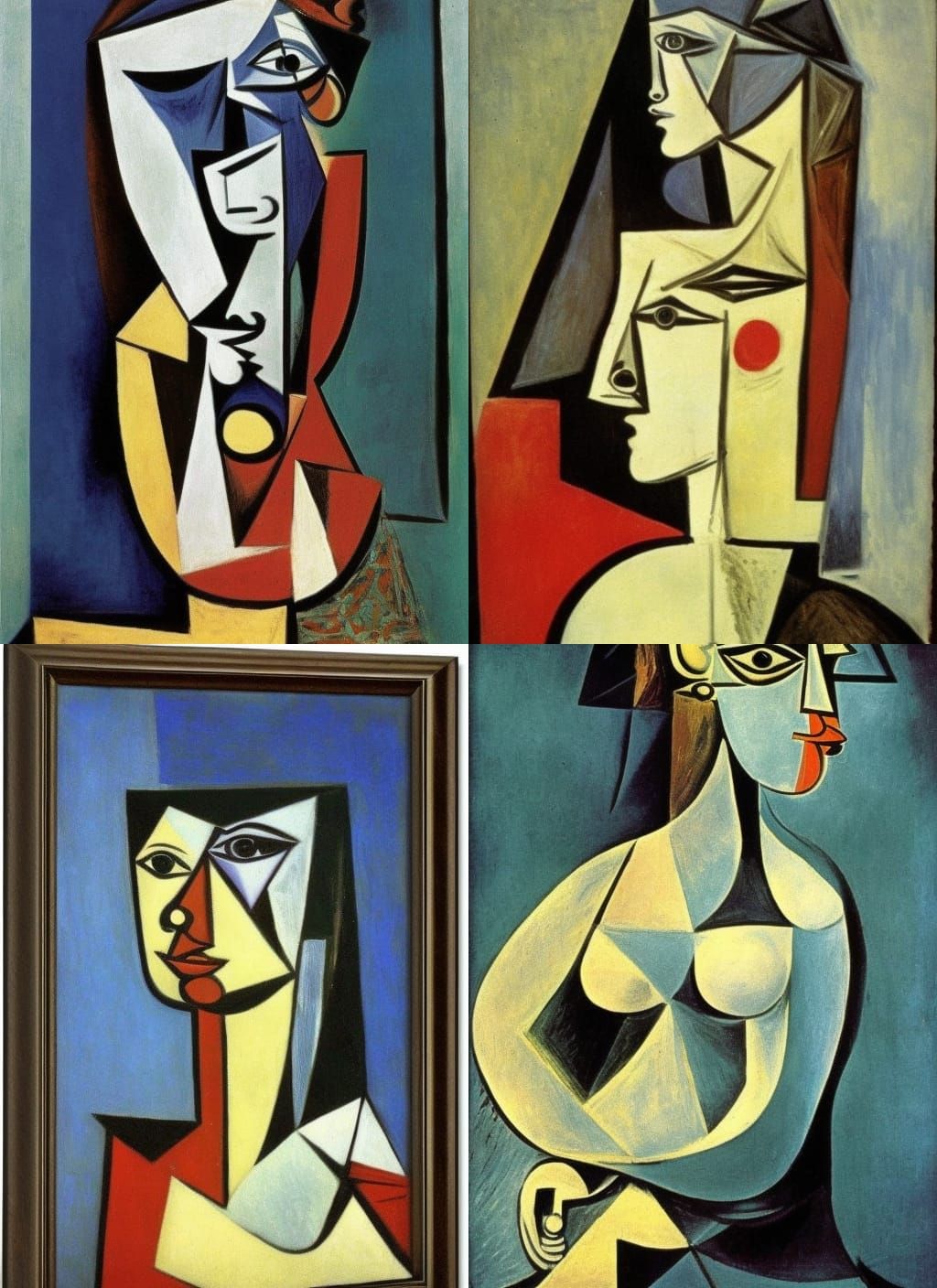 The woman by Pablo Picasso