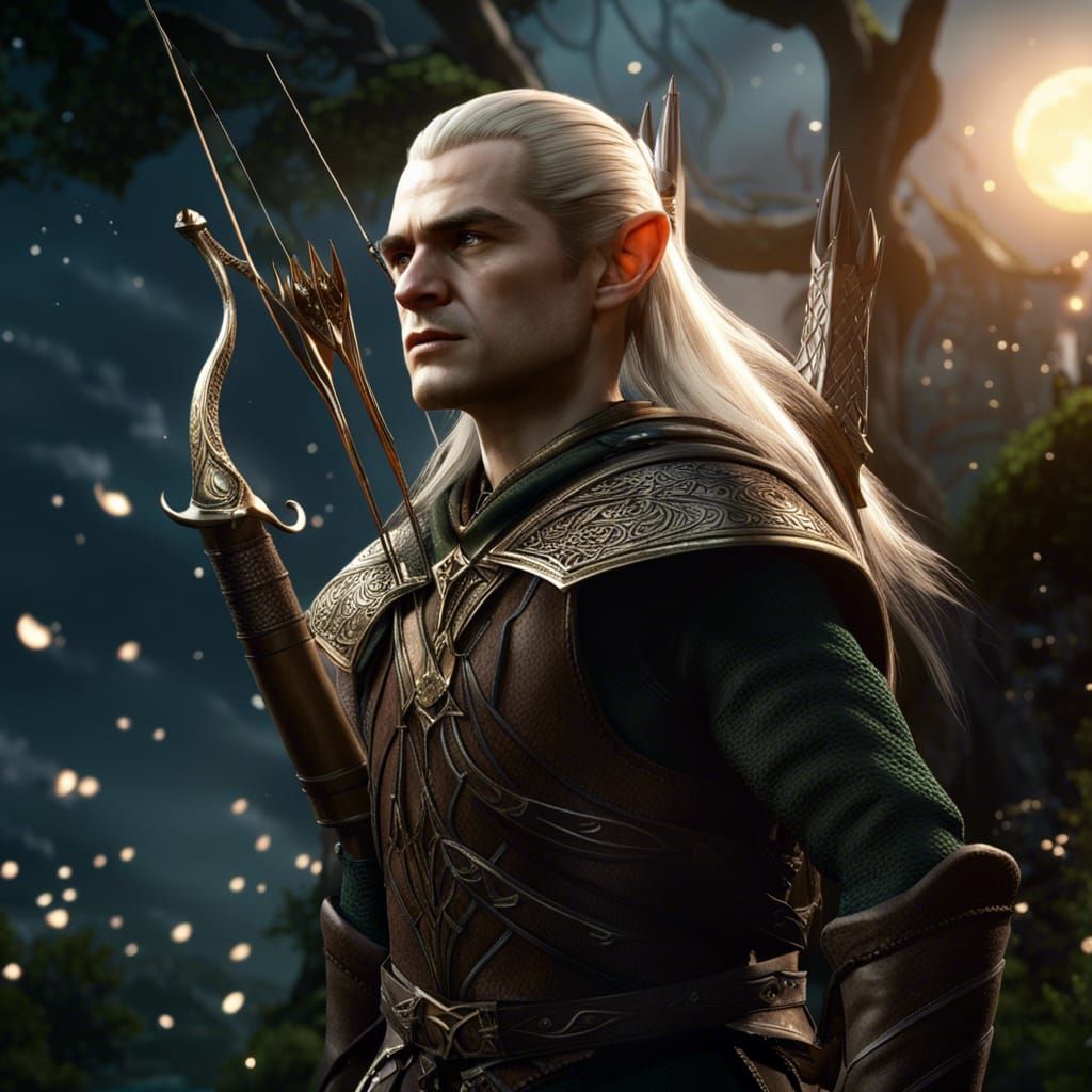 Legolas 🏹 - AI Generated Artwork - NightCafe Creator