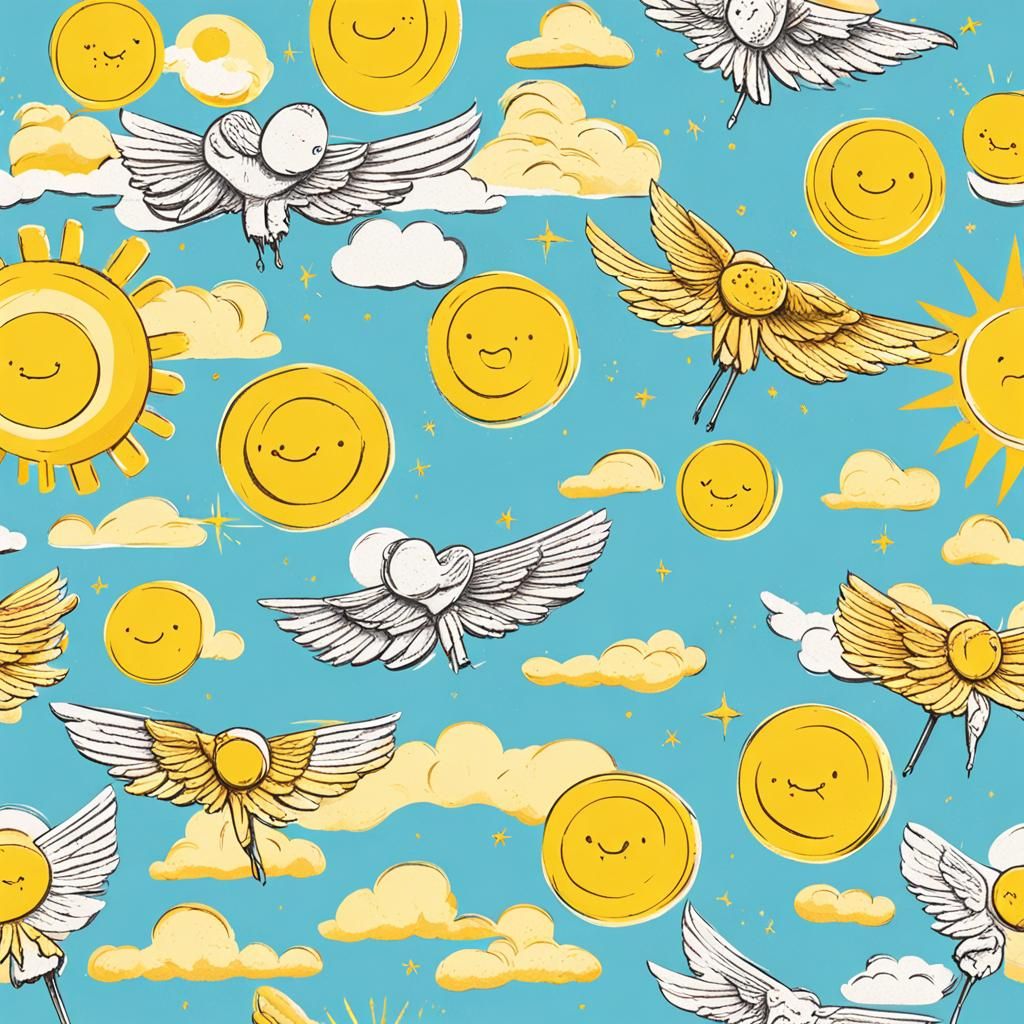 Butter Stick with Wings Flies to Sun