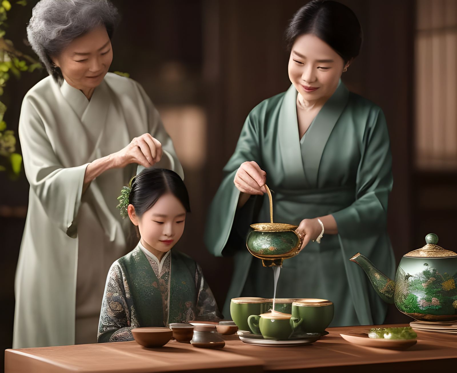 Ceremonial Tea Party Traditions - Happy Mother’s Day   by @ReaverG
