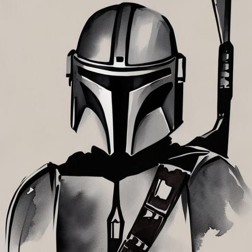 Mandalorian Zen - AI Generated Artwork - NightCafe Creator