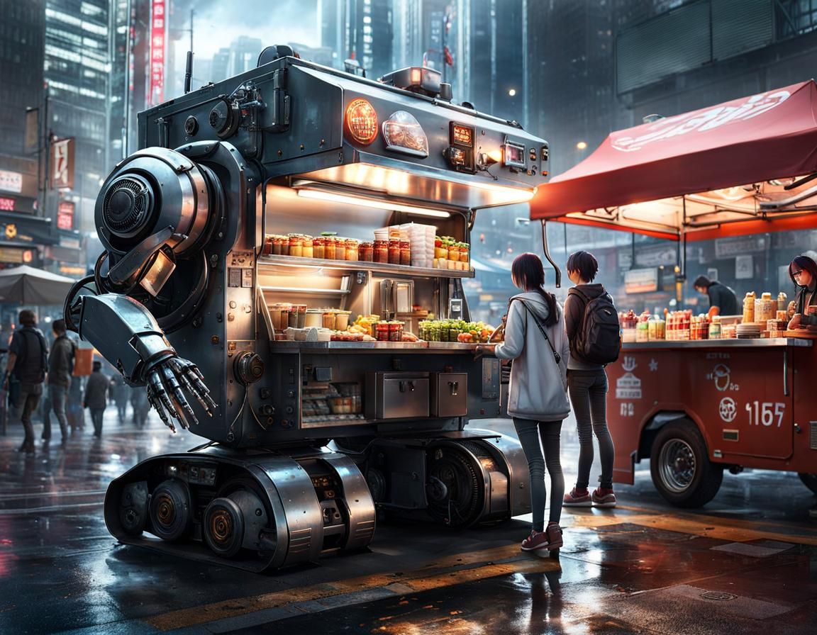 Lunch Bot 5000  by @TickBushTom