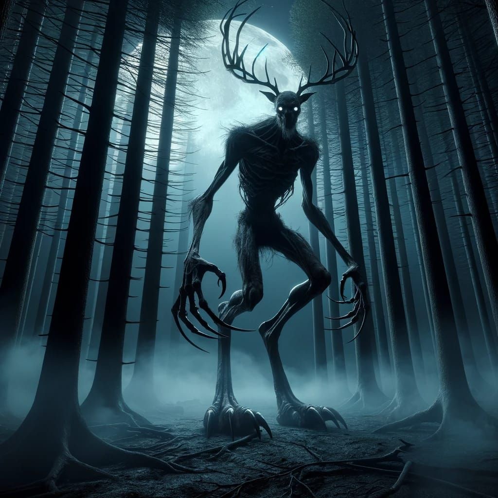 The Wendigo - AI Generated Artwork - NightCafe Creator