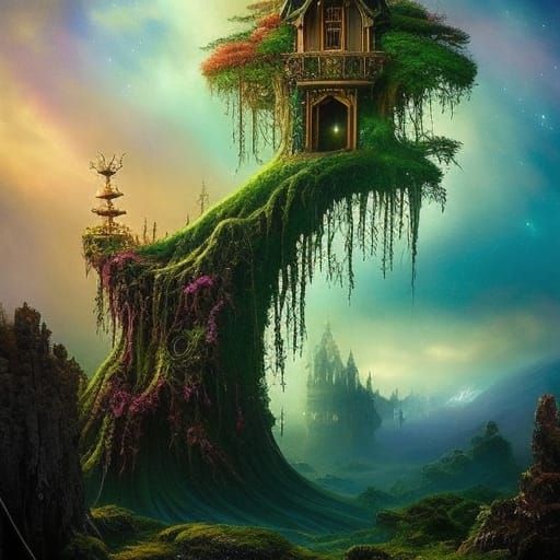 Dark Fairy House 4