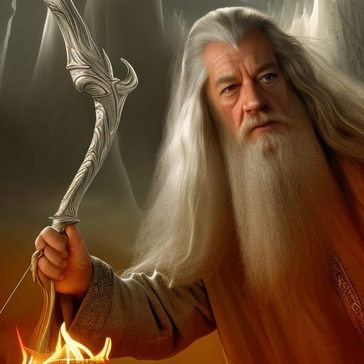 Gandalf Magician  by @Reder