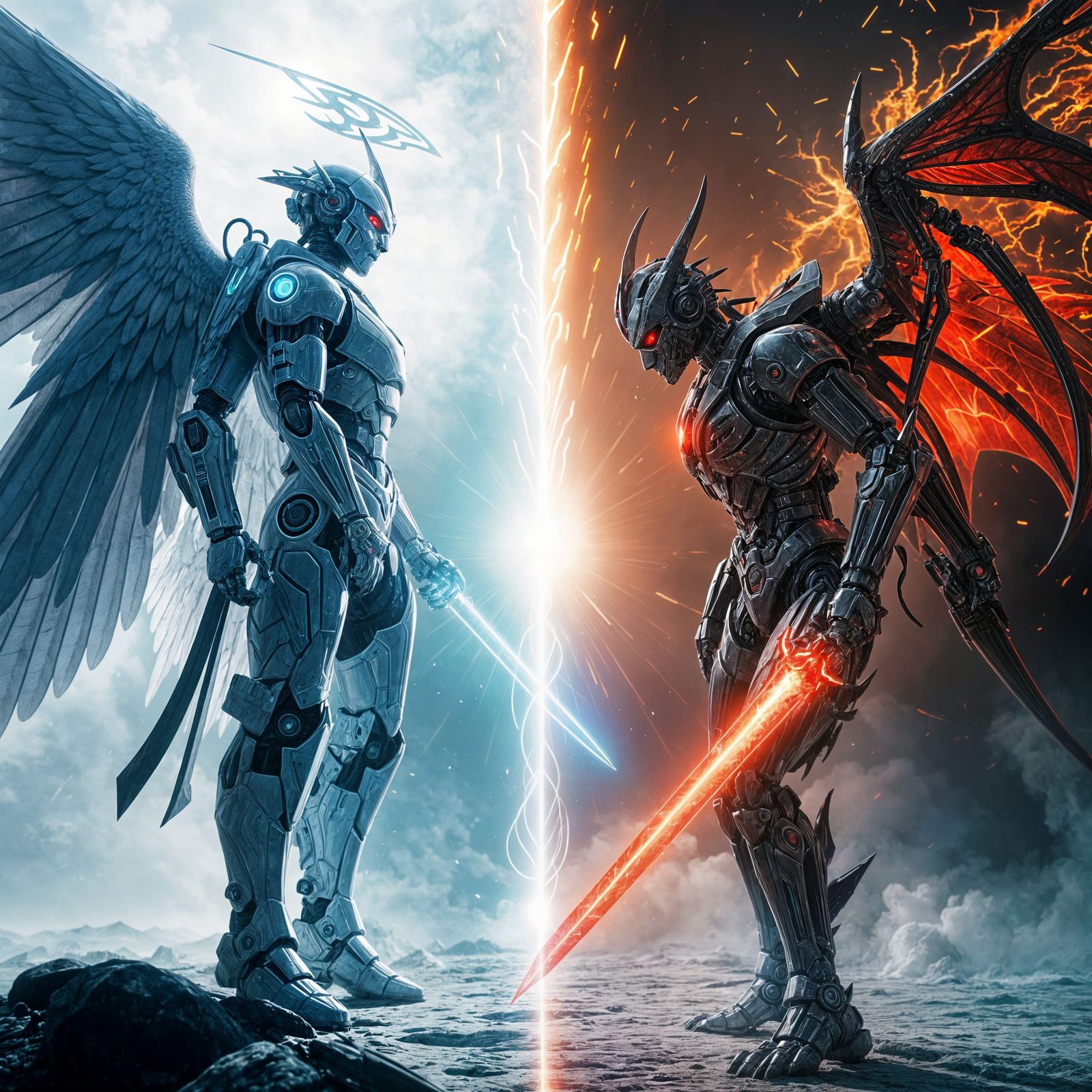 Mecha War: Battle of Heaven and Hell
  by @PROBABLYNOTHING