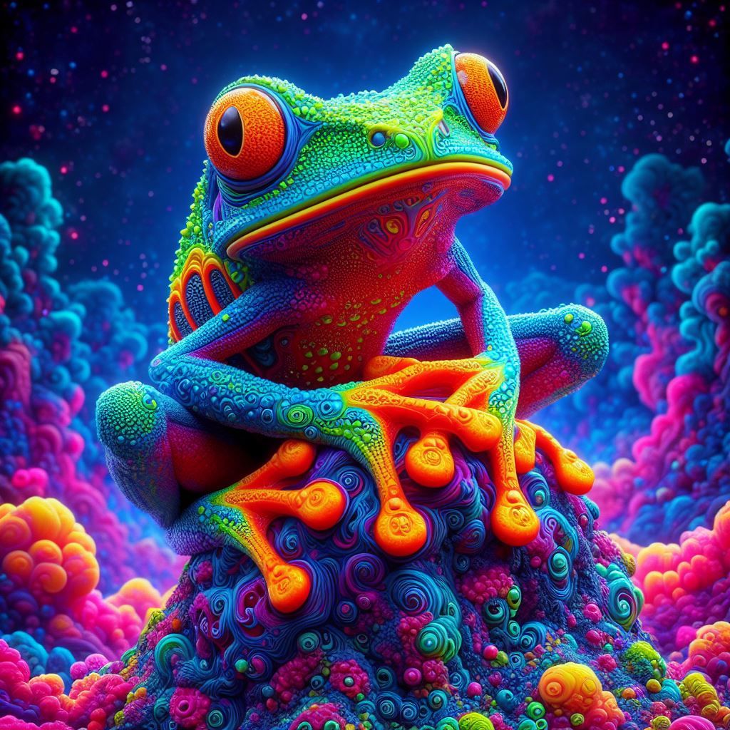 Psychedelic Frogs