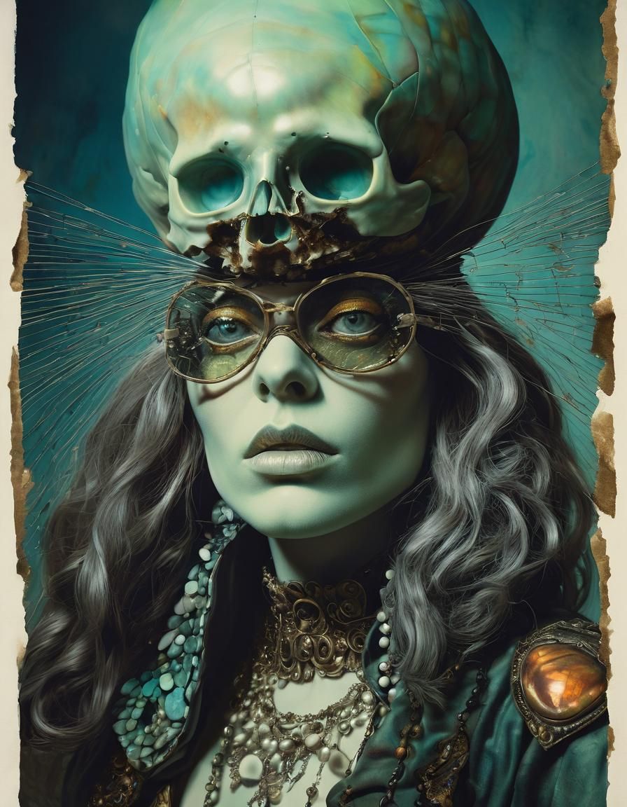 Feral Rascals: Hyperrealistic Dreamscape in Esoteric Style