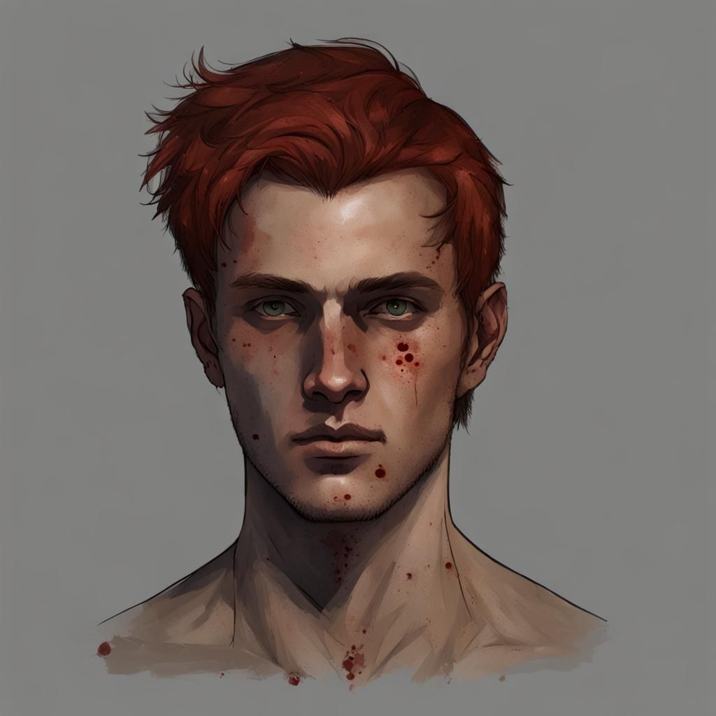 "Generate character art in the AI generator, embodying a dar...