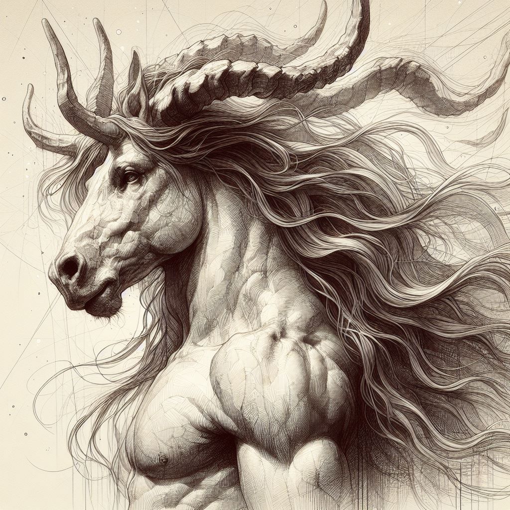 D3 Equine Headed Pagan Deity