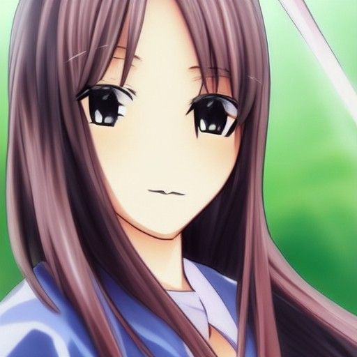 Cute anime character