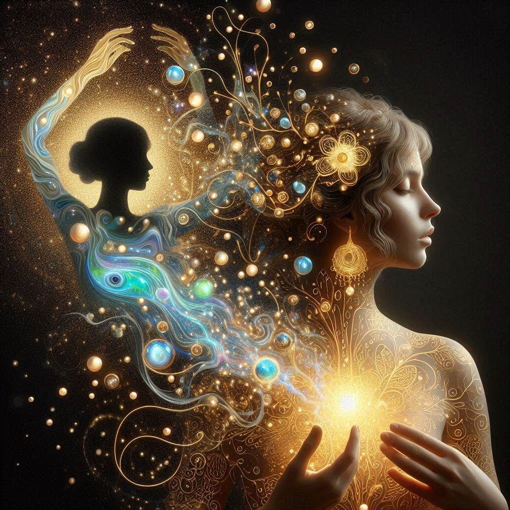 casting aside her shadow