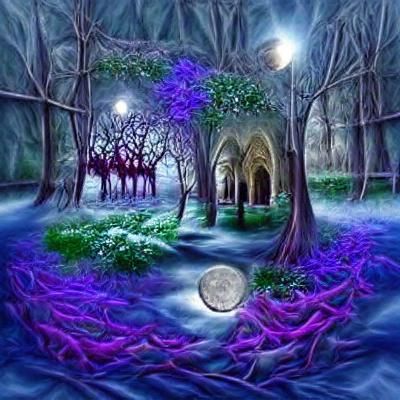 Under a Violet Moon