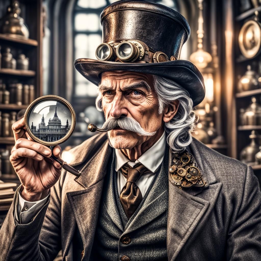 Time traveler detective   by @Timmy Contraros