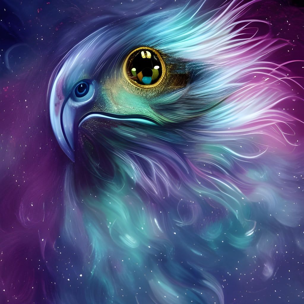 celestial bird - AI Generated Artwork - NightCafe Creator