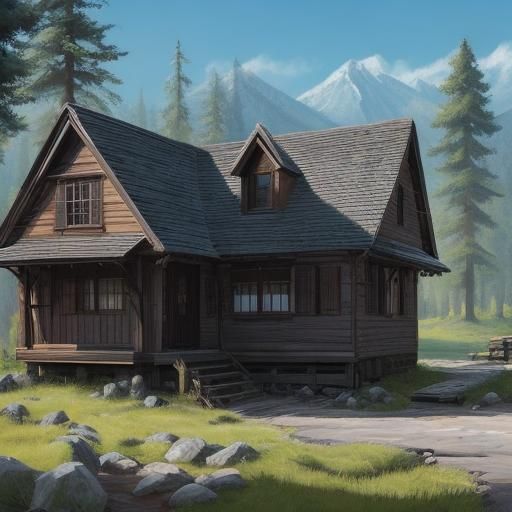 Abstract AI-Generated Image Based on Random Characters