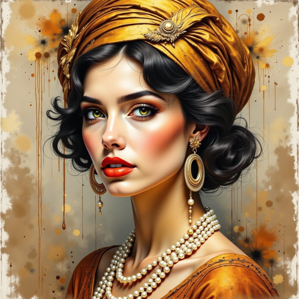 Golden Twenties Portrait