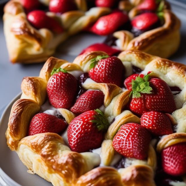 Sunday morning pastry  by @Hannah Kramer