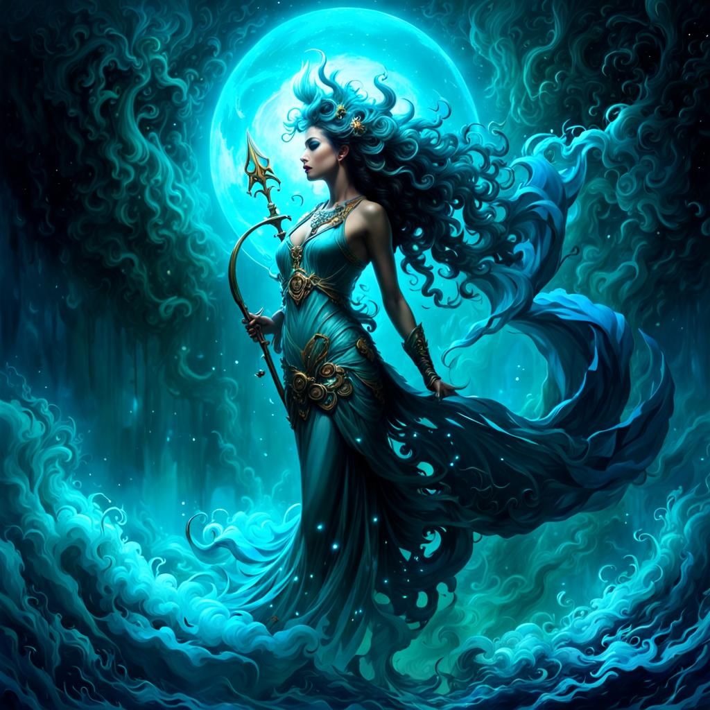 Aquarius   by @Sarna