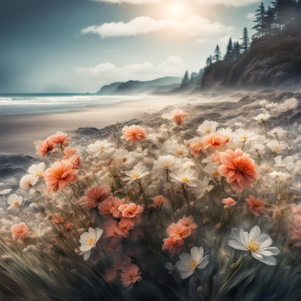 AI- NATURE AND FLOWERS
