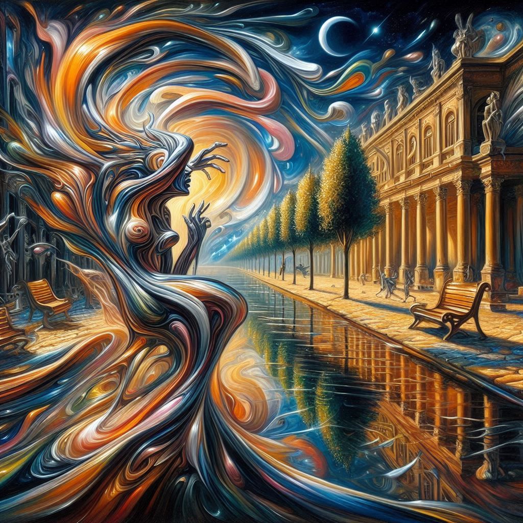 Die verrinnende Zeit, oder die Beständigkeit der Erinnerung ...