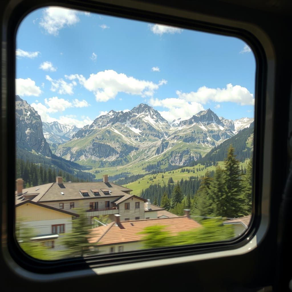 Springtime in the Alps  by @IAP