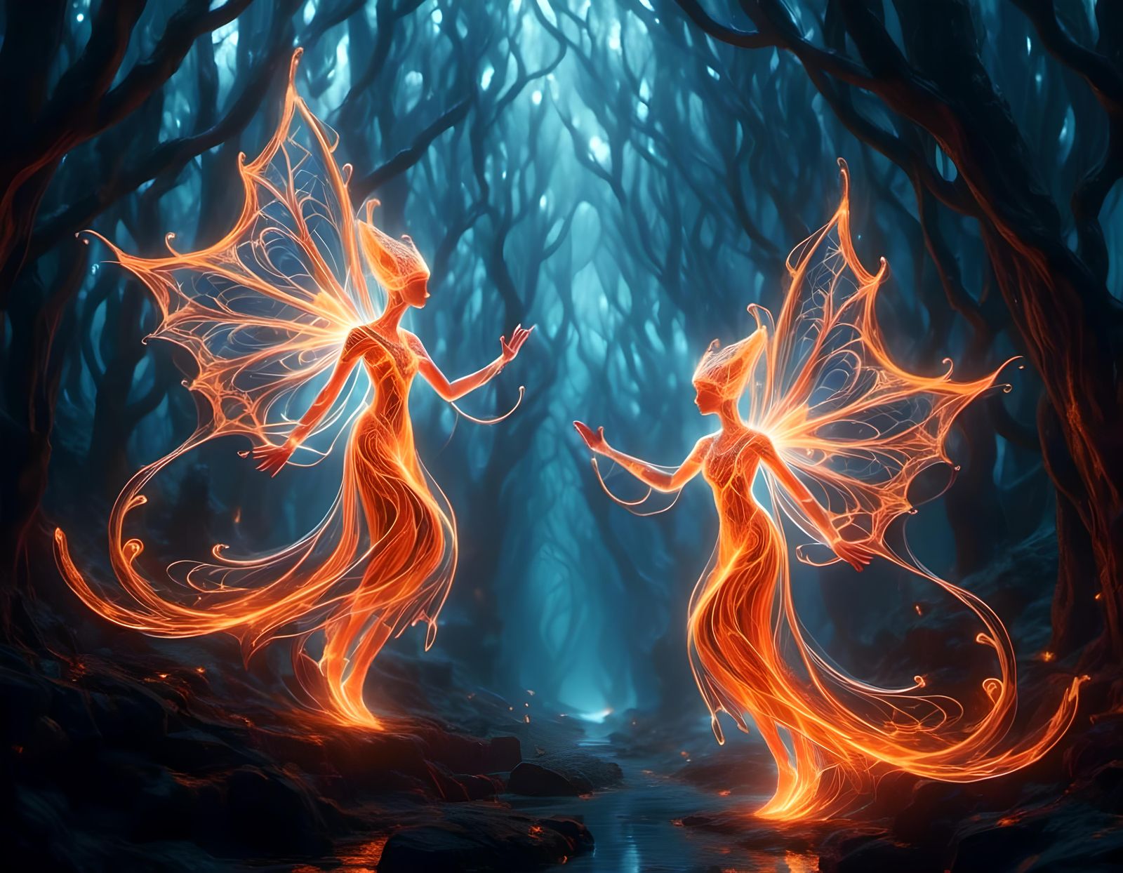 Mysterious figures  by @Finni