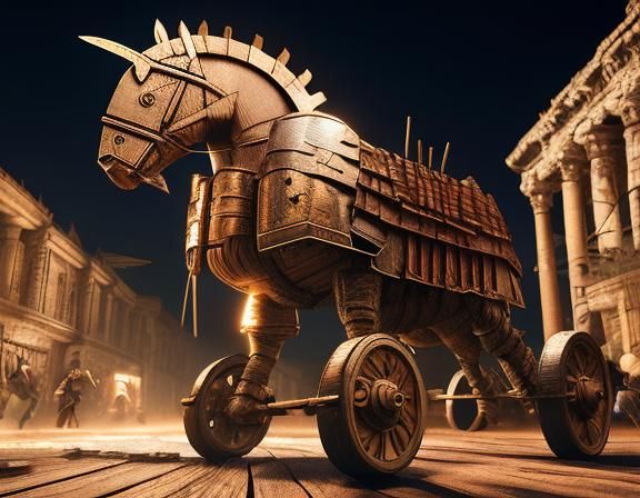 Troyan horse  by @Lincoln Souza
