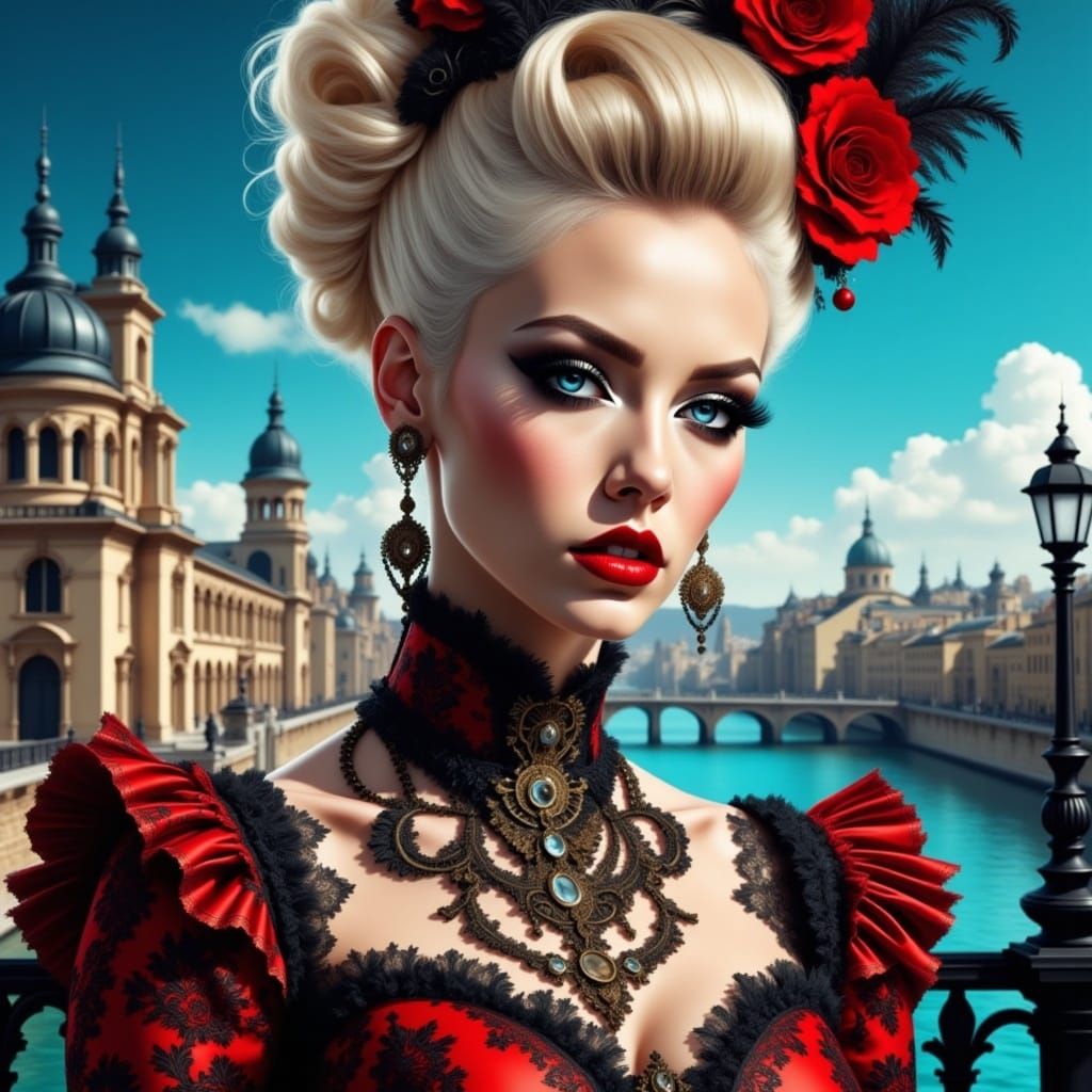 <lora:RococopunkFx:1.0>  