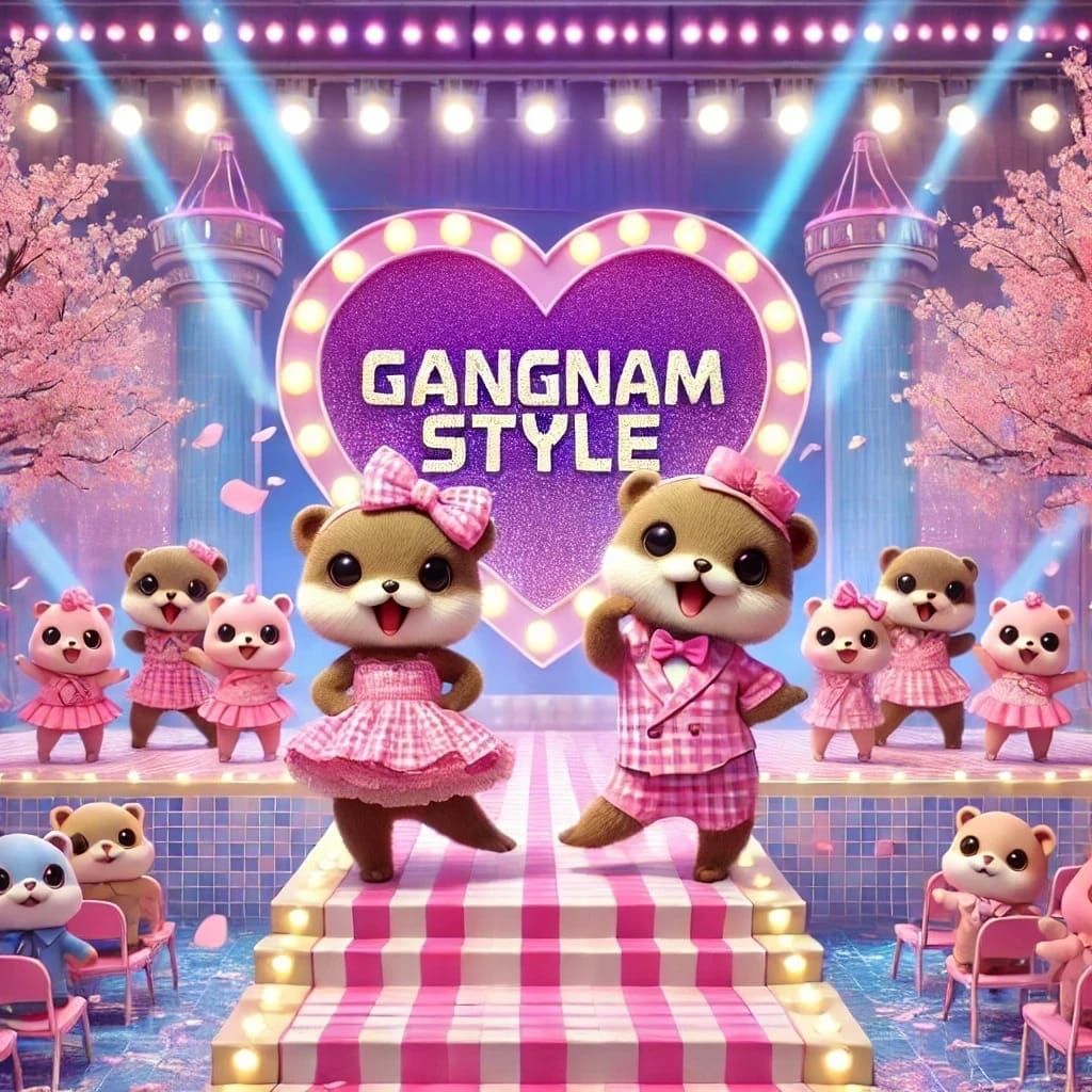Gingham Gangnam style
