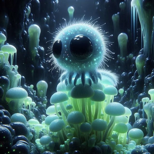 Teeny Tiny Glowing Fluffy Critter