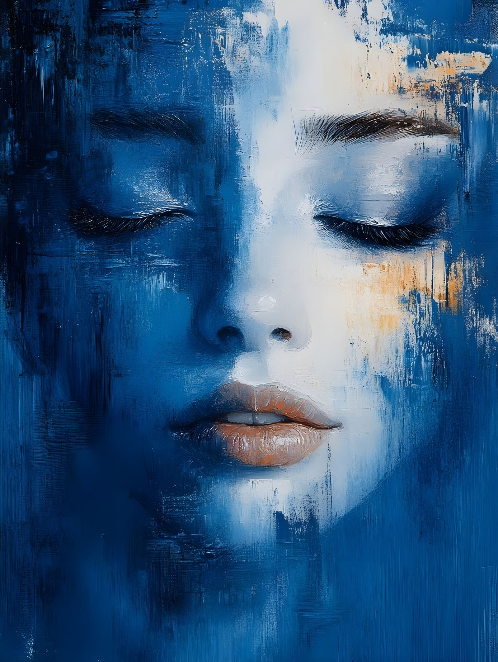 turning blue  by @Lore 