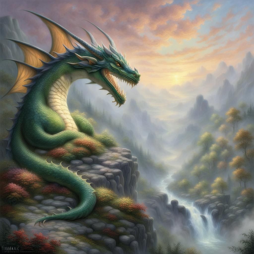 sleeping dragon
