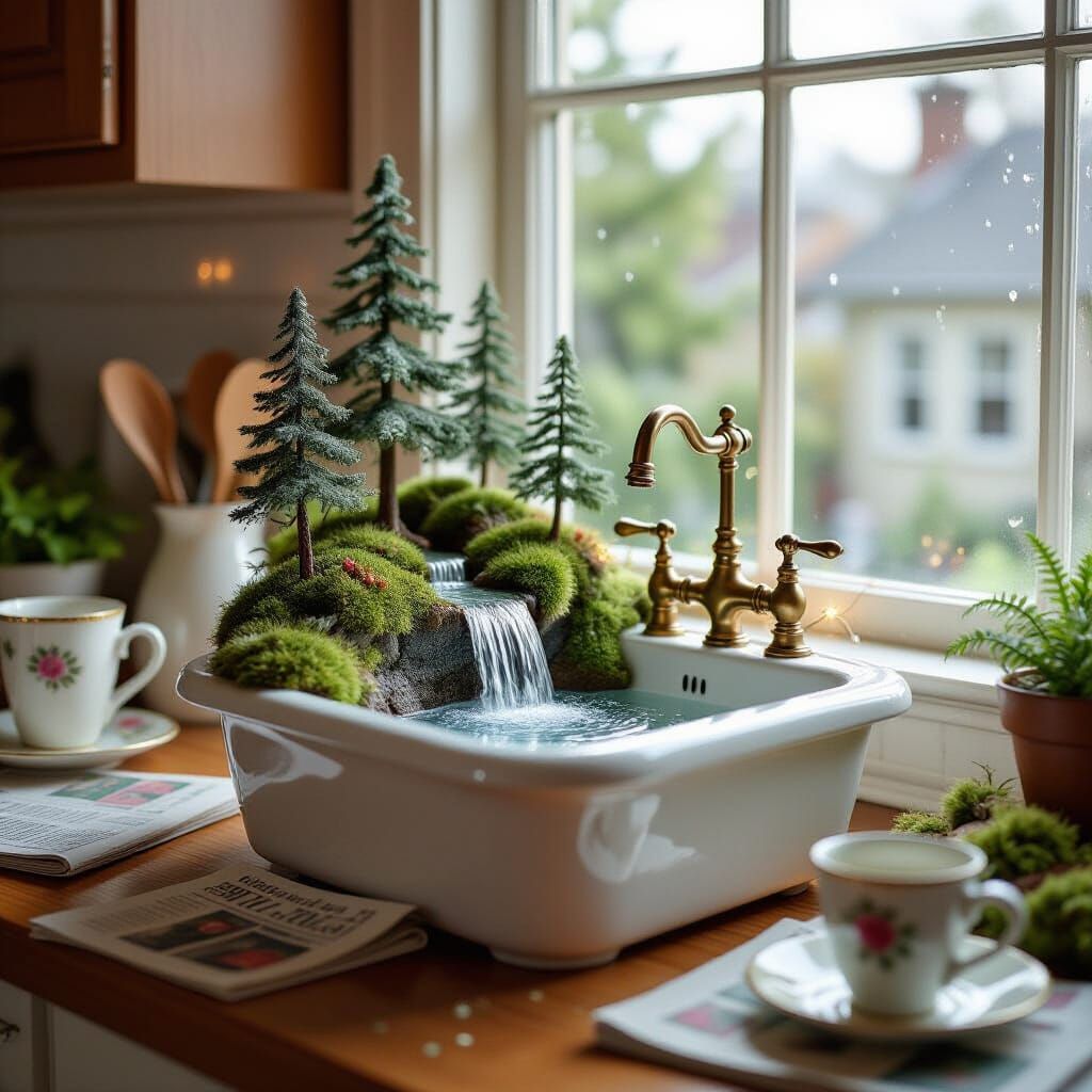 Miniature World   by @XII