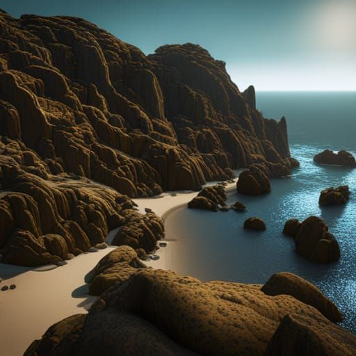 At lands end AI Generated Artwork NightCafe Creator