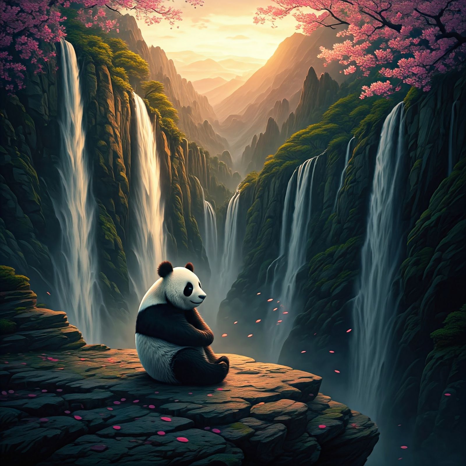 Panda Enjoying the View!!