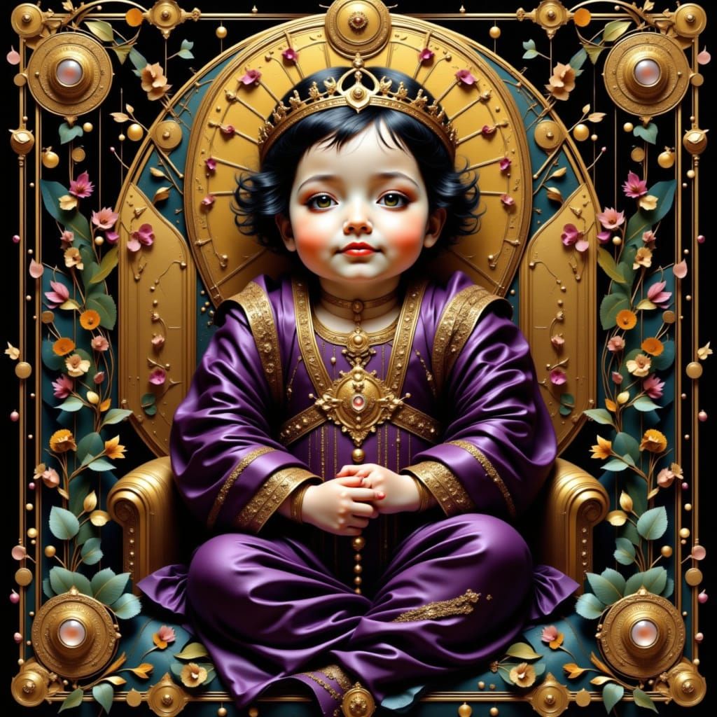 né dans la pourpre, born in the purple  by @Zelle