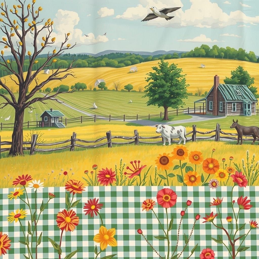 Cotton classic (gingham print)