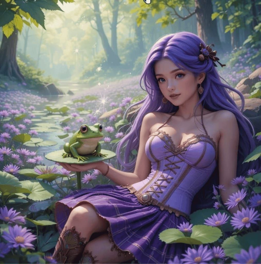 The Princess and Her Frog :):