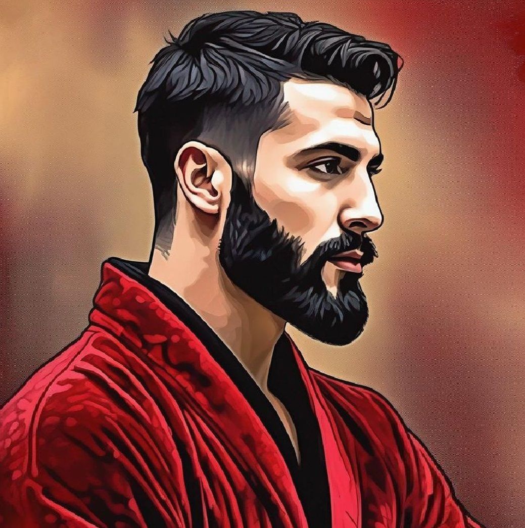 Aiman ·  a handsome bearded man