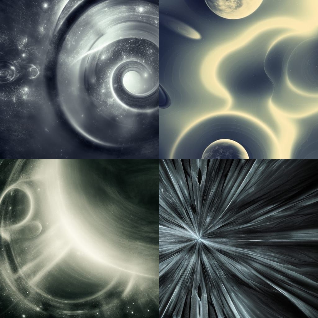 wallpaper-like, abstract, dreamlike, gothic, warped, outerspace - AI ...