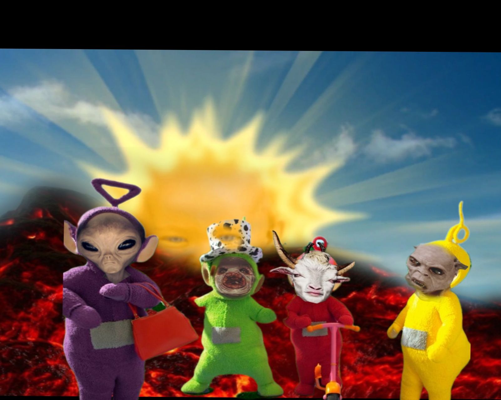 The hell-a-tubbies