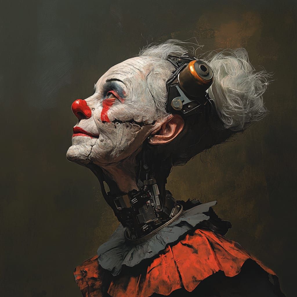 Sad Cyborg Clown