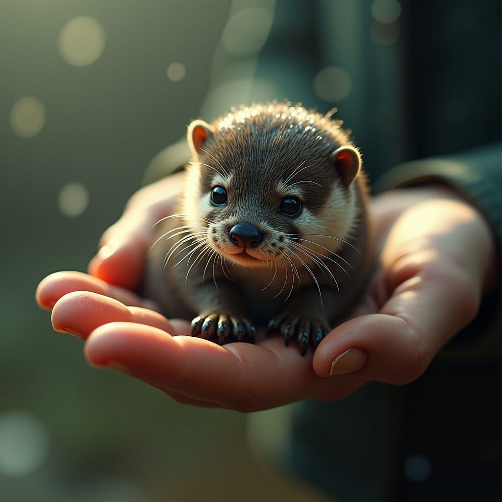Otter baby….