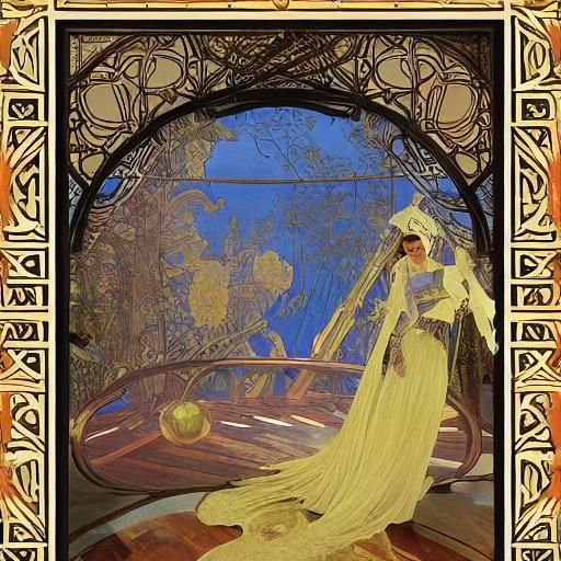 Palace Night Banquet: Persian Dancer in Artgerm Style