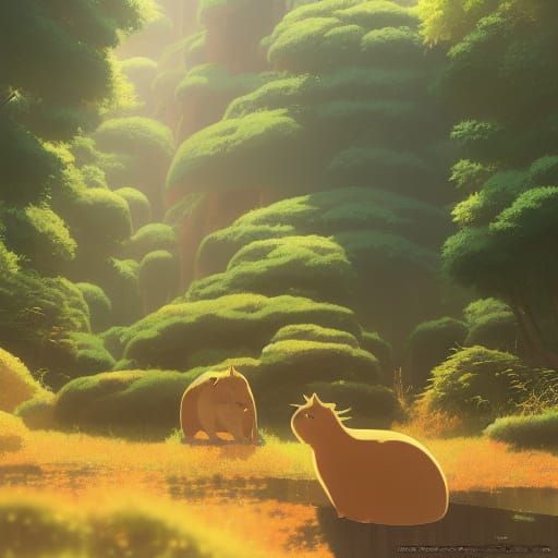 capybara - AI Generated Artwork - NightCafe Creator