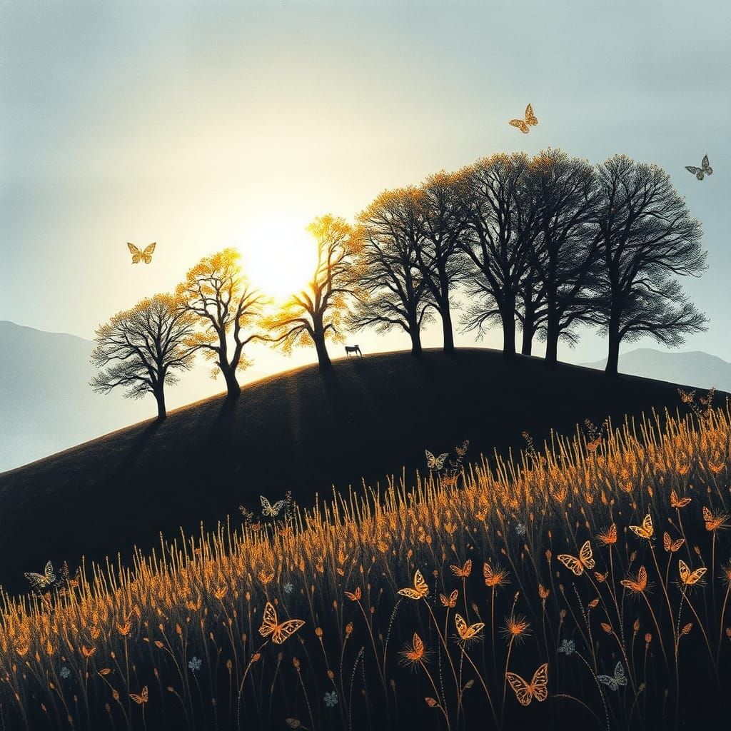 Butterflies and Trees